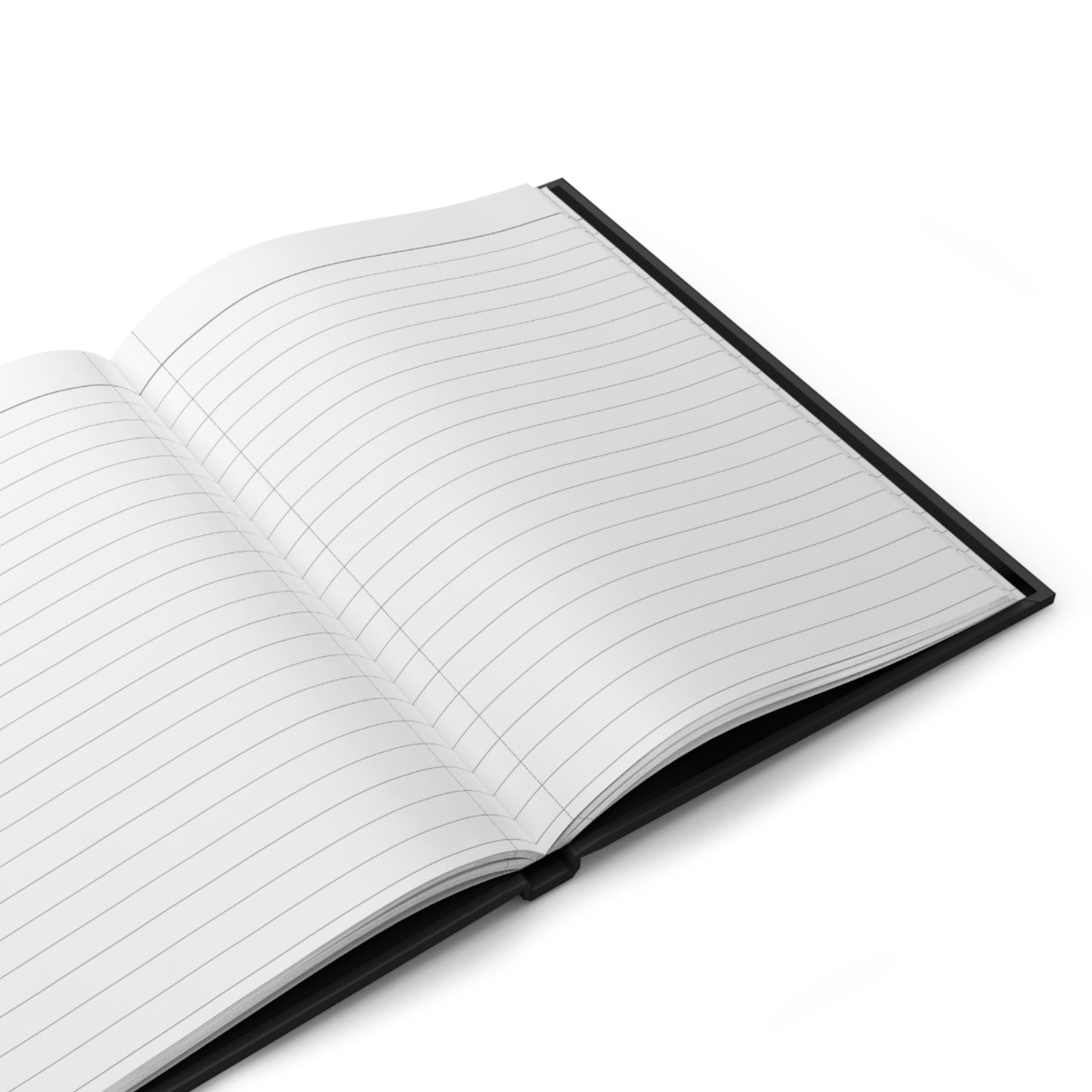 Inspirational Hardcover Journal — “Her kingdom was built from chapters others skipped”