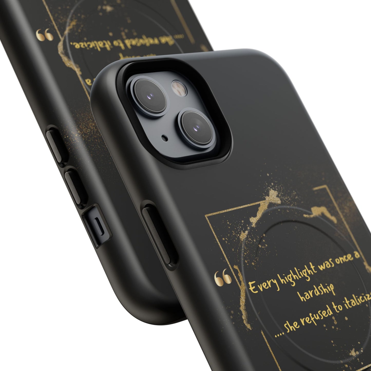 Highlight Phone Case — "Every Highlight Was Once a Hardship" Magnetic Tough Case