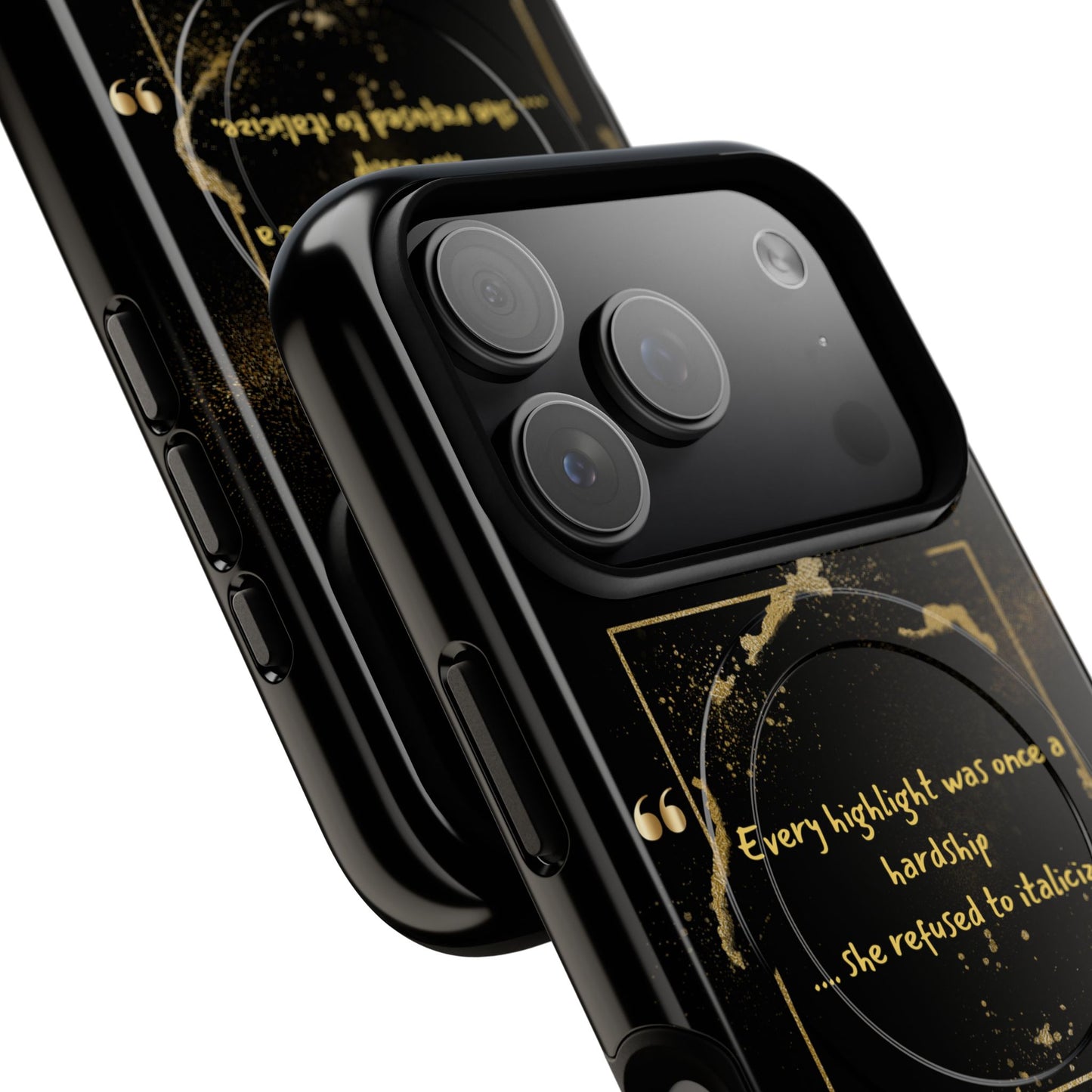 Highlight Phone Case — "Every Highlight Was Once a Hardship" Magnetic Tough Case