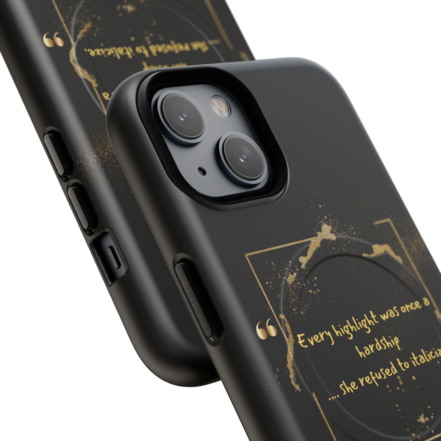 Highlight Phone Case — "Every Highlight Was Once a Hardship" Magnetic Tough Case
