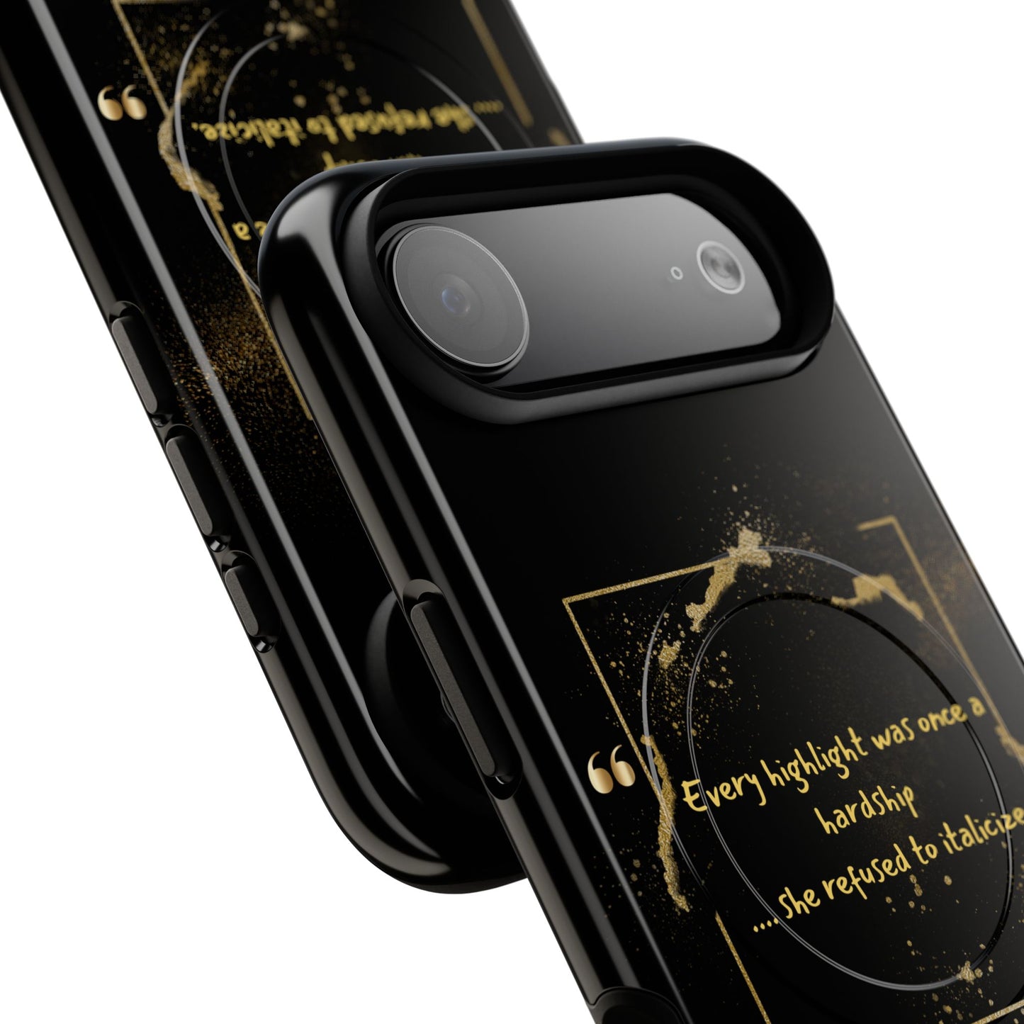 Highlight Phone Case — "Every Highlight Was Once a Hardship" Magnetic Tough Case