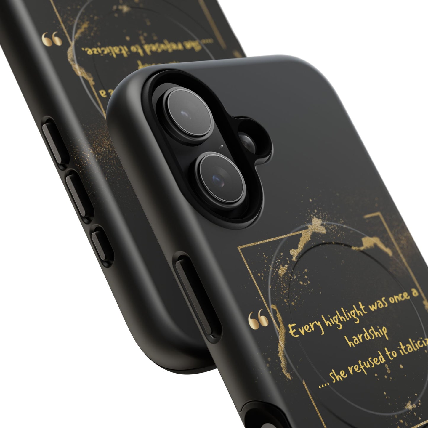 Highlight Phone Case — "Every Highlight Was Once a Hardship" Magnetic Tough Case