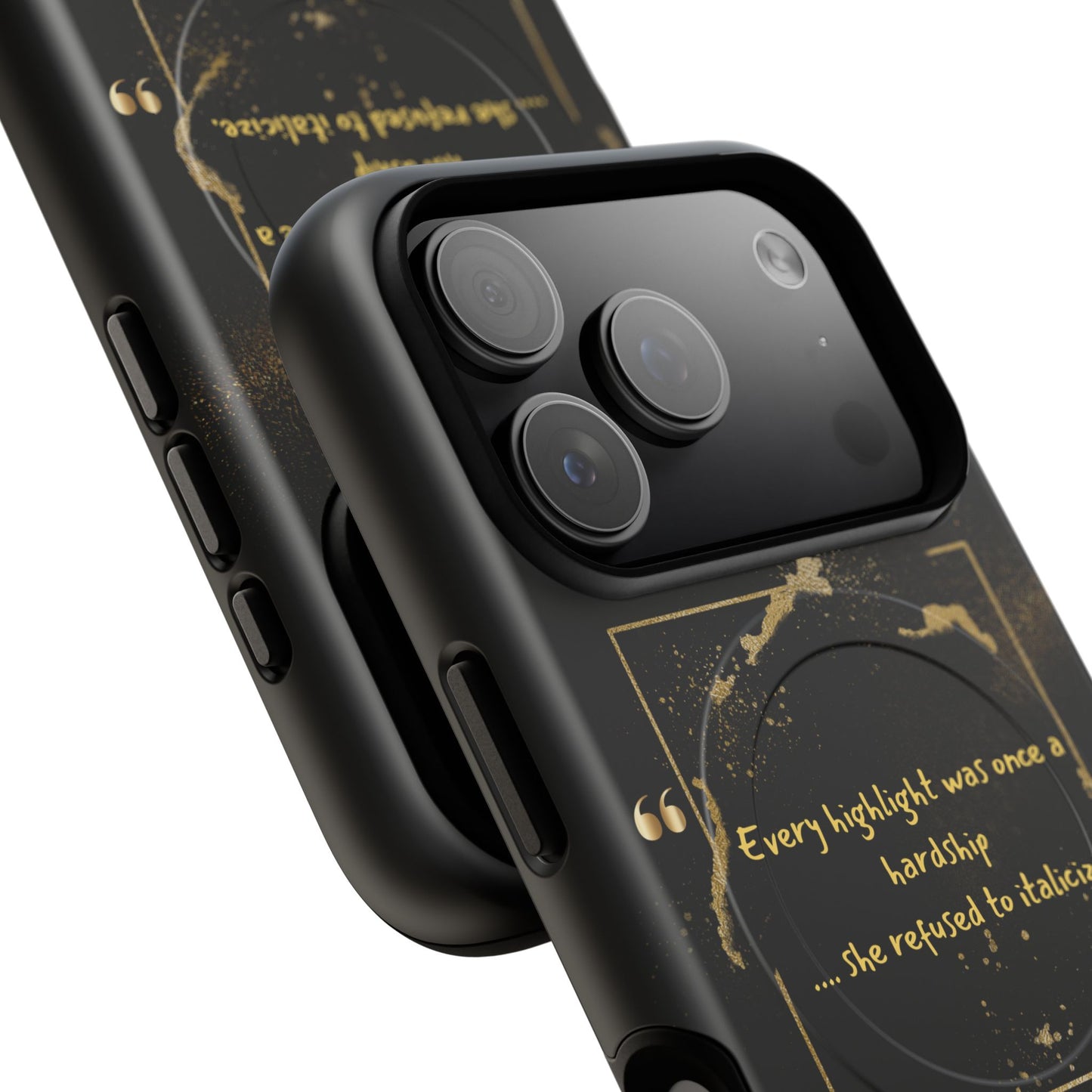 Highlight Phone Case — "Every Highlight Was Once a Hardship" Magnetic Tough Case