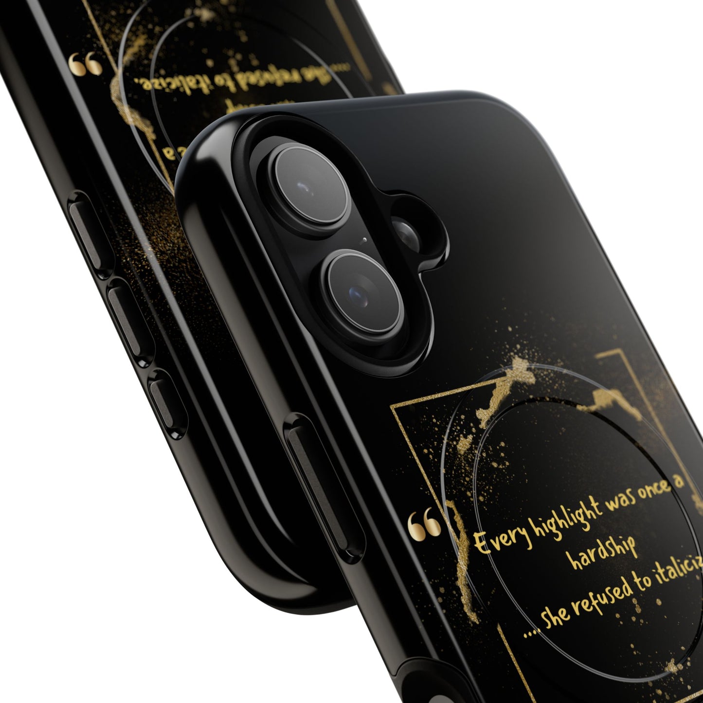 Highlight Phone Case — "Every Highlight Was Once a Hardship" Magnetic Tough Case