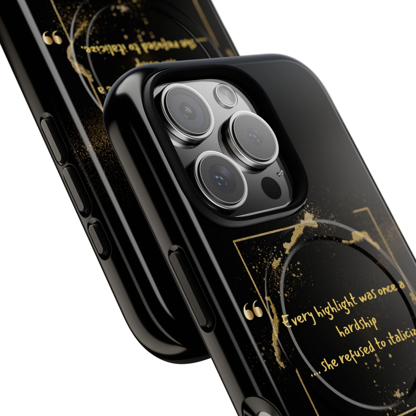 Highlight Phone Case — "Every Highlight Was Once a Hardship" Magnetic Tough Case