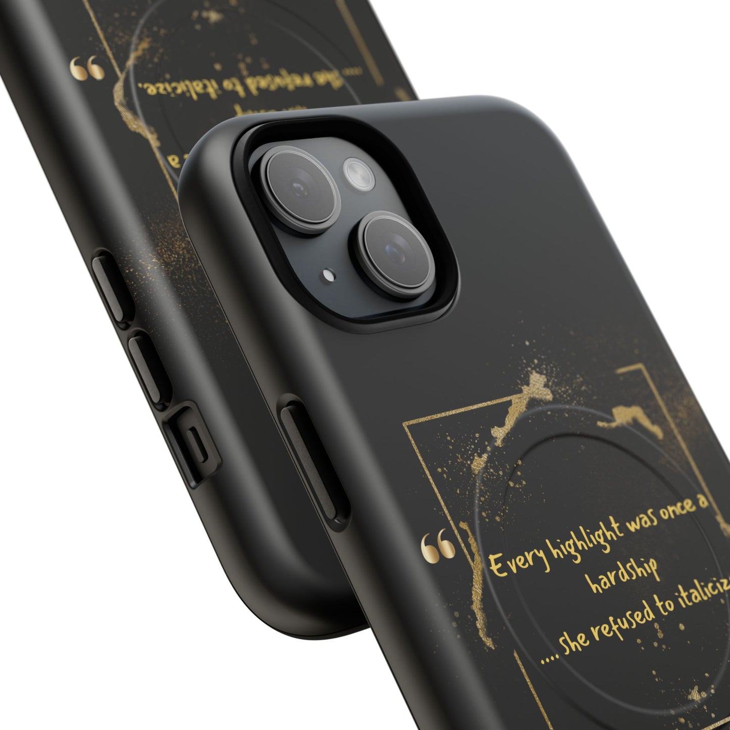 Highlight Phone Case — "Every Highlight Was Once a Hardship" Magnetic Tough Case