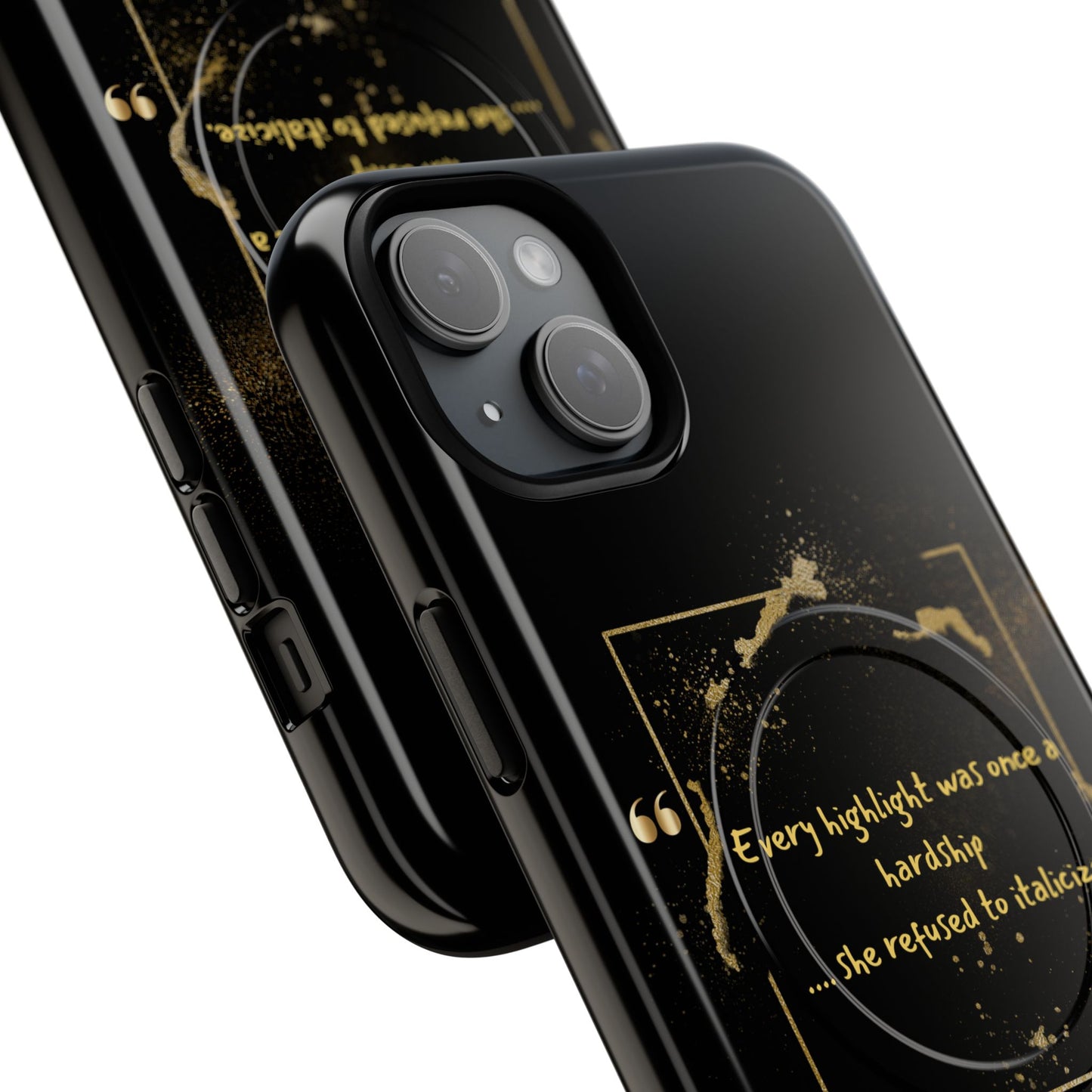 Highlight Phone Case — "Every Highlight Was Once a Hardship" Magnetic Tough Case