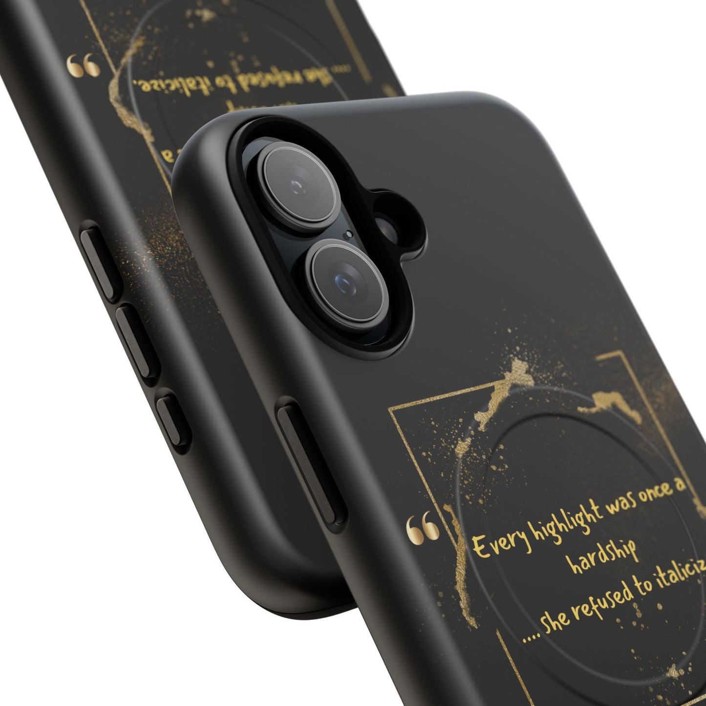 Highlight Phone Case — "Every Highlight Was Once a Hardship" Magnetic Tough Case