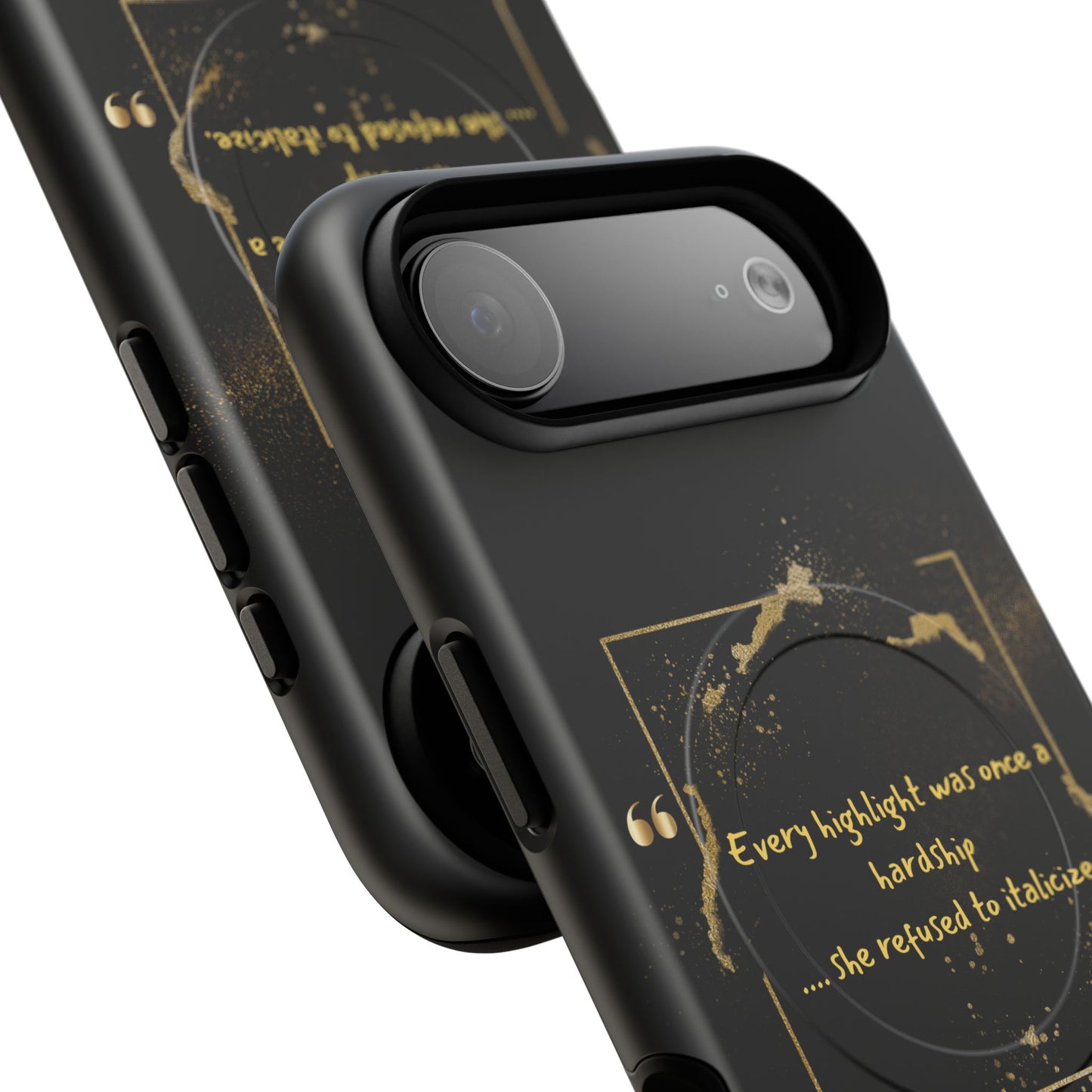 Highlight Phone Case — "Every Highlight Was Once a Hardship" Magnetic Tough Case