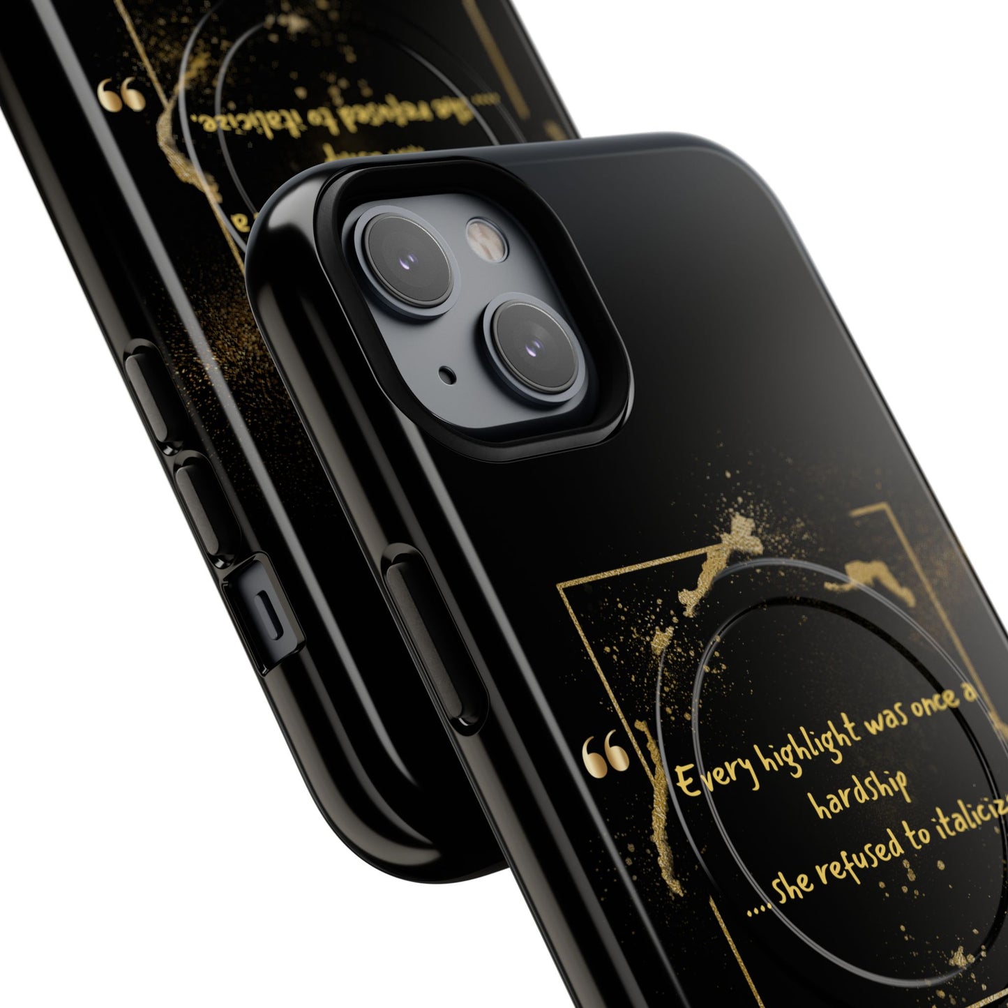 Highlight Phone Case — "Every Highlight Was Once a Hardship" Magnetic Tough Case