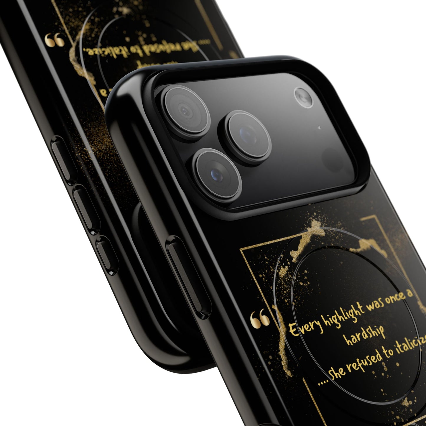 Highlight Phone Case — "Every Highlight Was Once a Hardship" Magnetic Tough Case