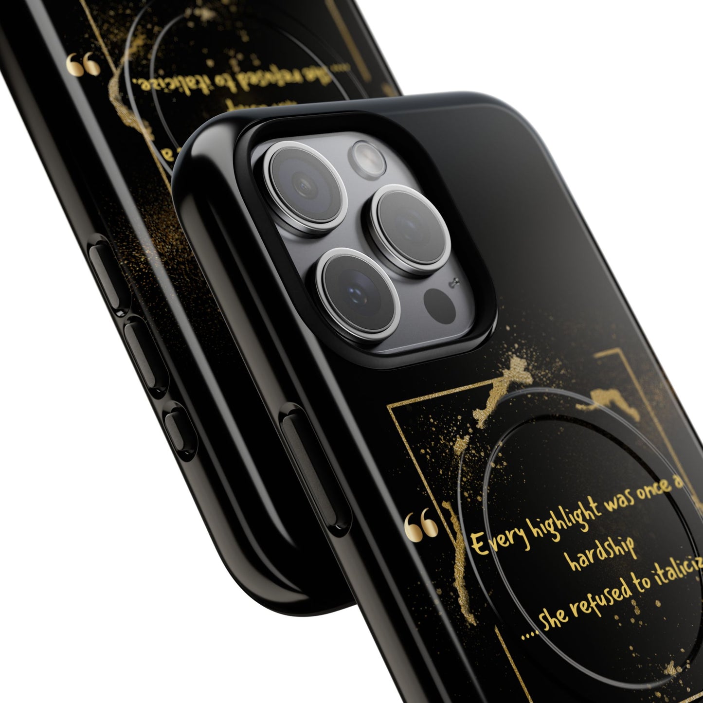 Highlight Phone Case — "Every Highlight Was Once a Hardship" Magnetic Tough Case