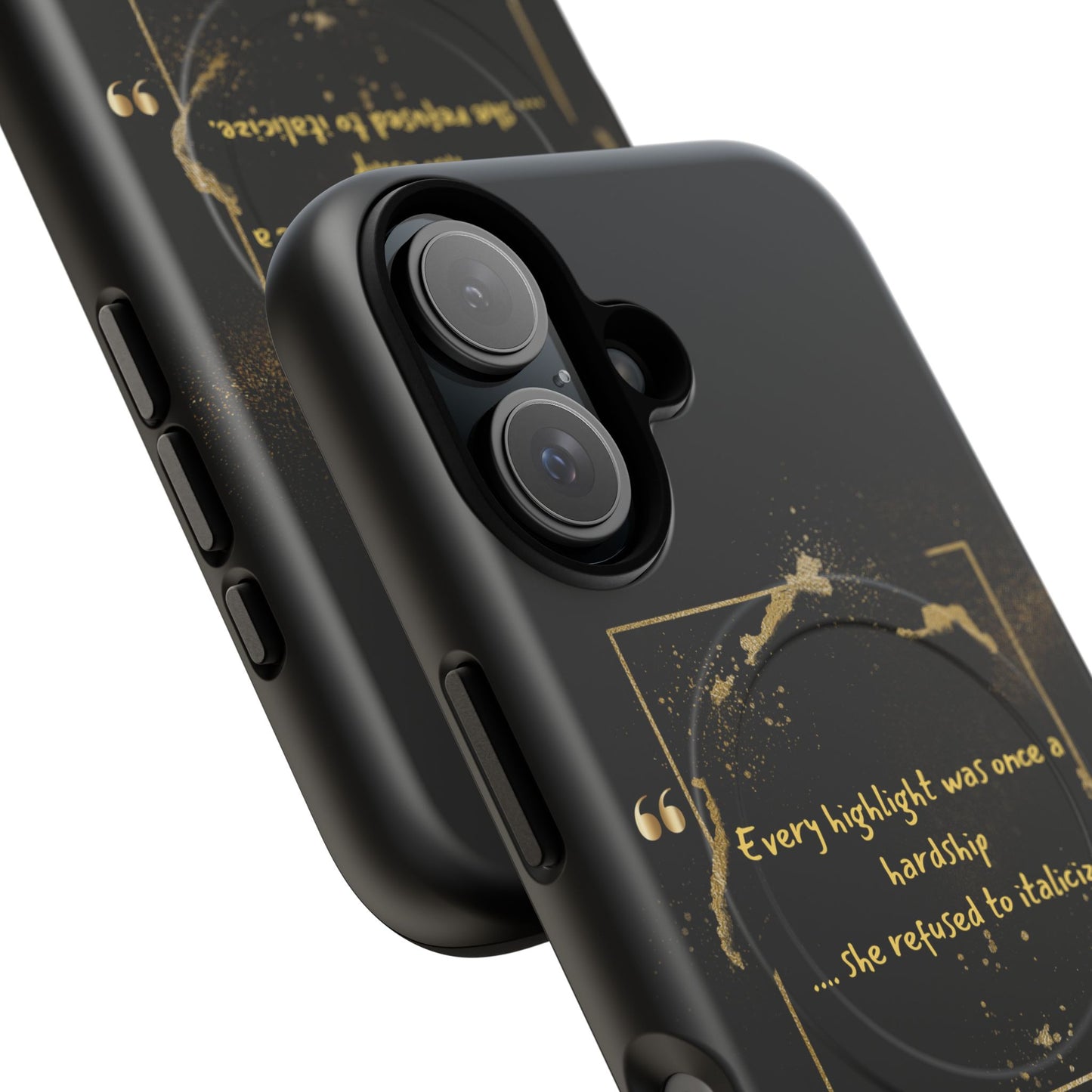 Highlight Phone Case — "Every Highlight Was Once a Hardship" Magnetic Tough Case