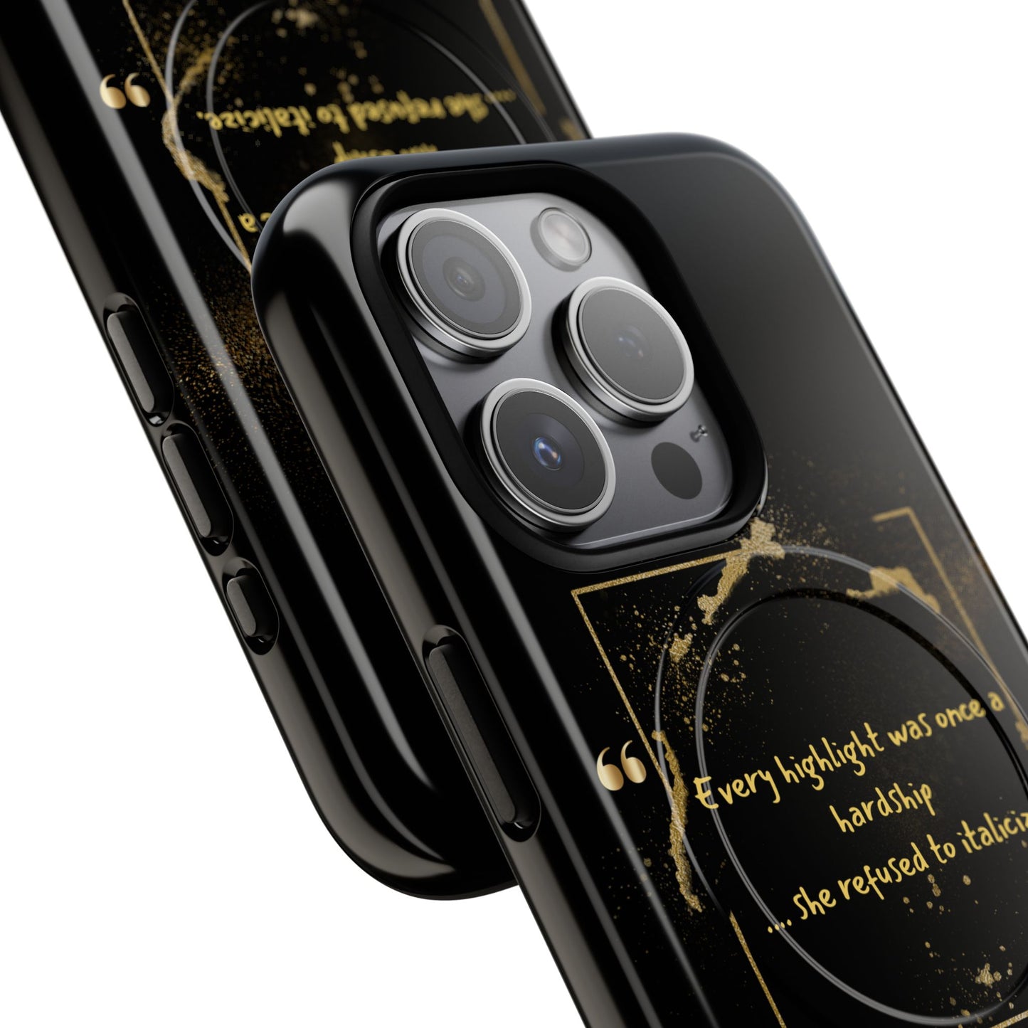 Highlight Phone Case — "Every Highlight Was Once a Hardship" Magnetic Tough Case