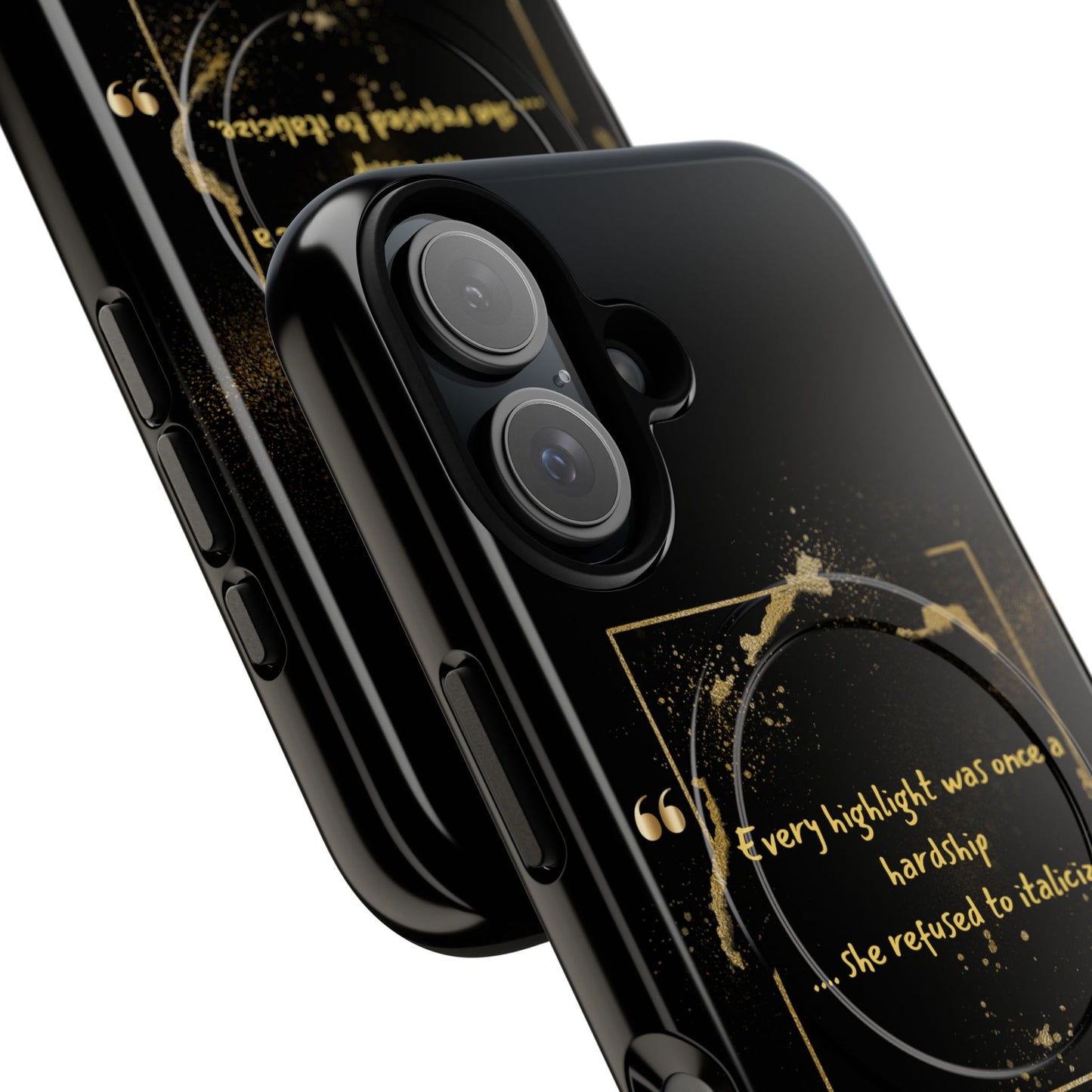 Highlight Phone Case — "Every Highlight Was Once a Hardship" Magnetic Tough Case