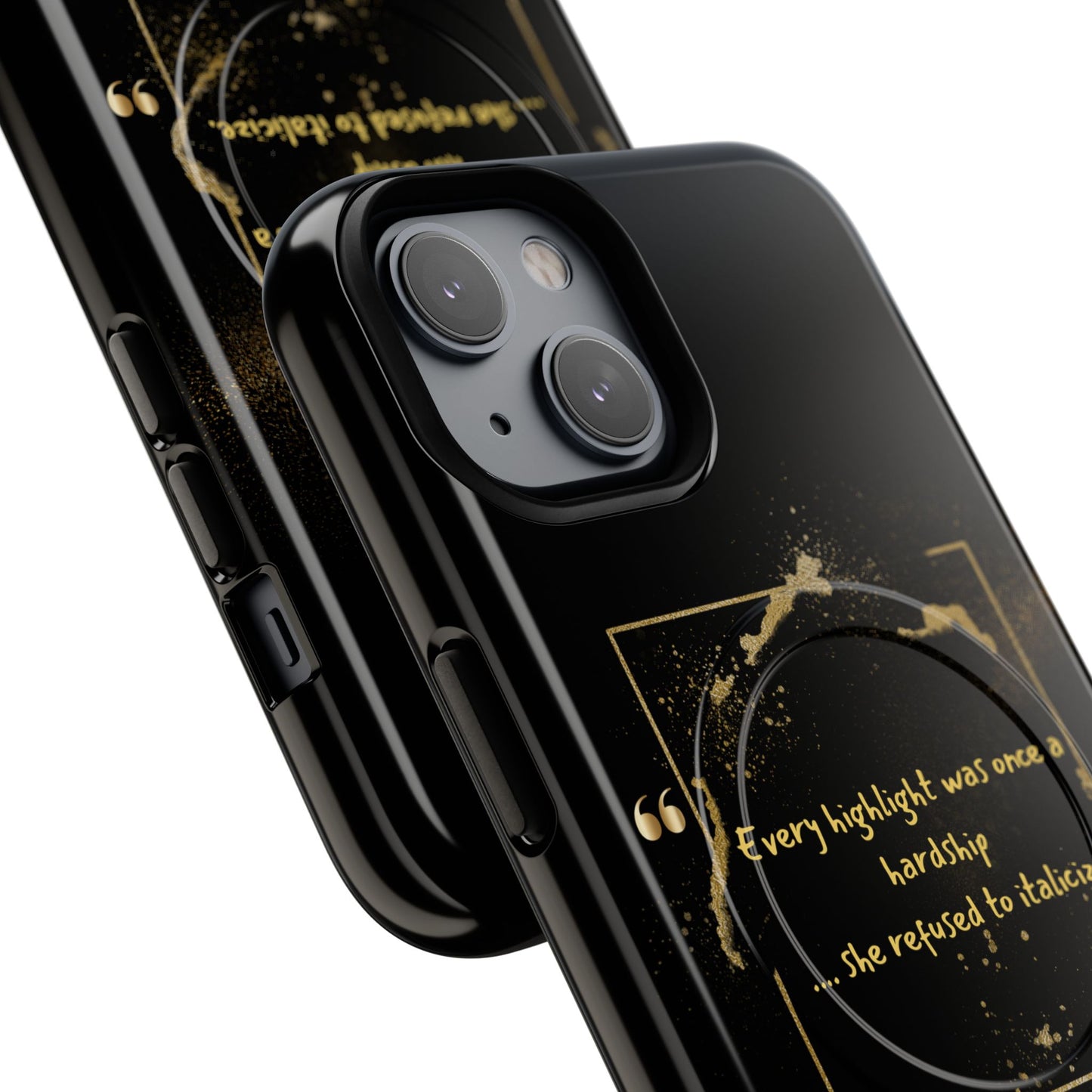 Highlight Phone Case — "Every Highlight Was Once a Hardship" Magnetic Tough Case