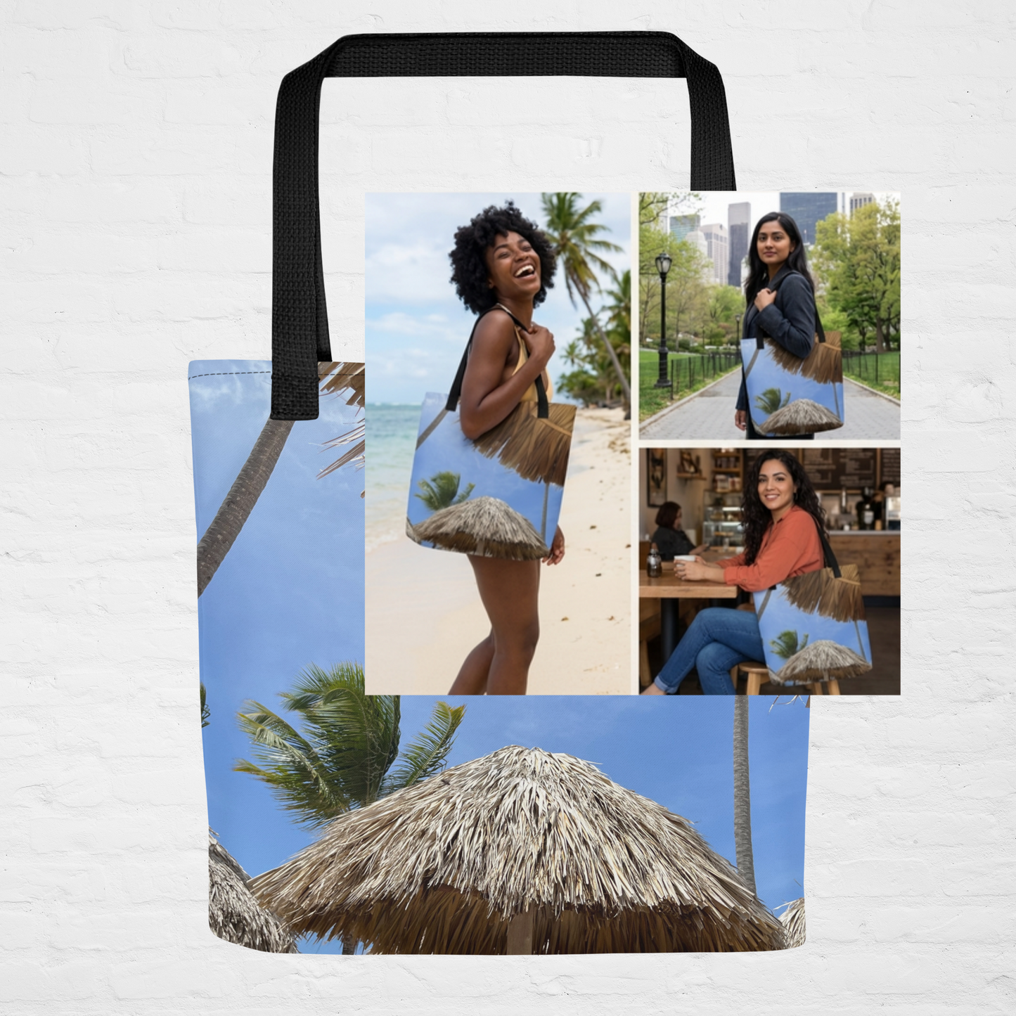 Beach Bungalow Tote Bag